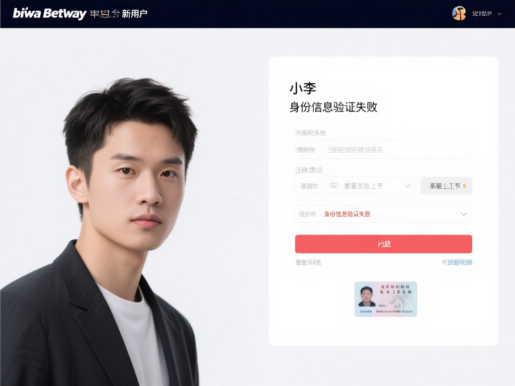 小李是必威Betway平台的新用户，在注册账户时遇